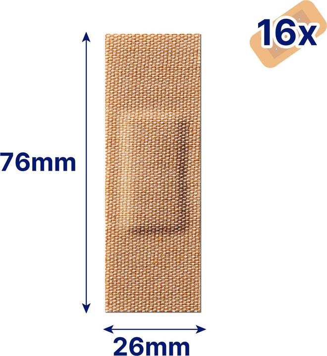 Produktbild Hansaplast Extra Robust Strips (16x)