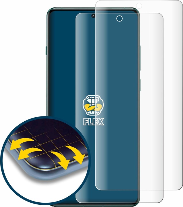 Produktbild BROTECT Full-Cover Displayschutz (2 Stück, OnePlus 12R)