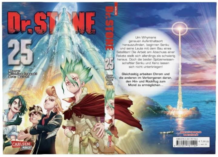 Produktbild Dr. Stone 25 (Deutsch, Riichiro Inagaki, Boichi, 2023)