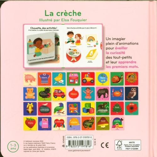 Produktbild La crèche : mon imagier animé (Französisch, Fouquier Elsa, 2024)