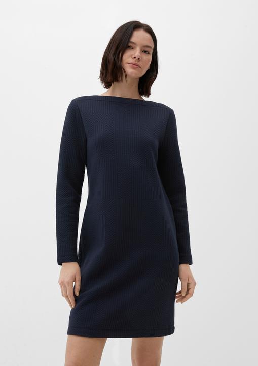 Produktbild s.Oliver Kleid Midi-Kleid mit Strukturmuster (46)