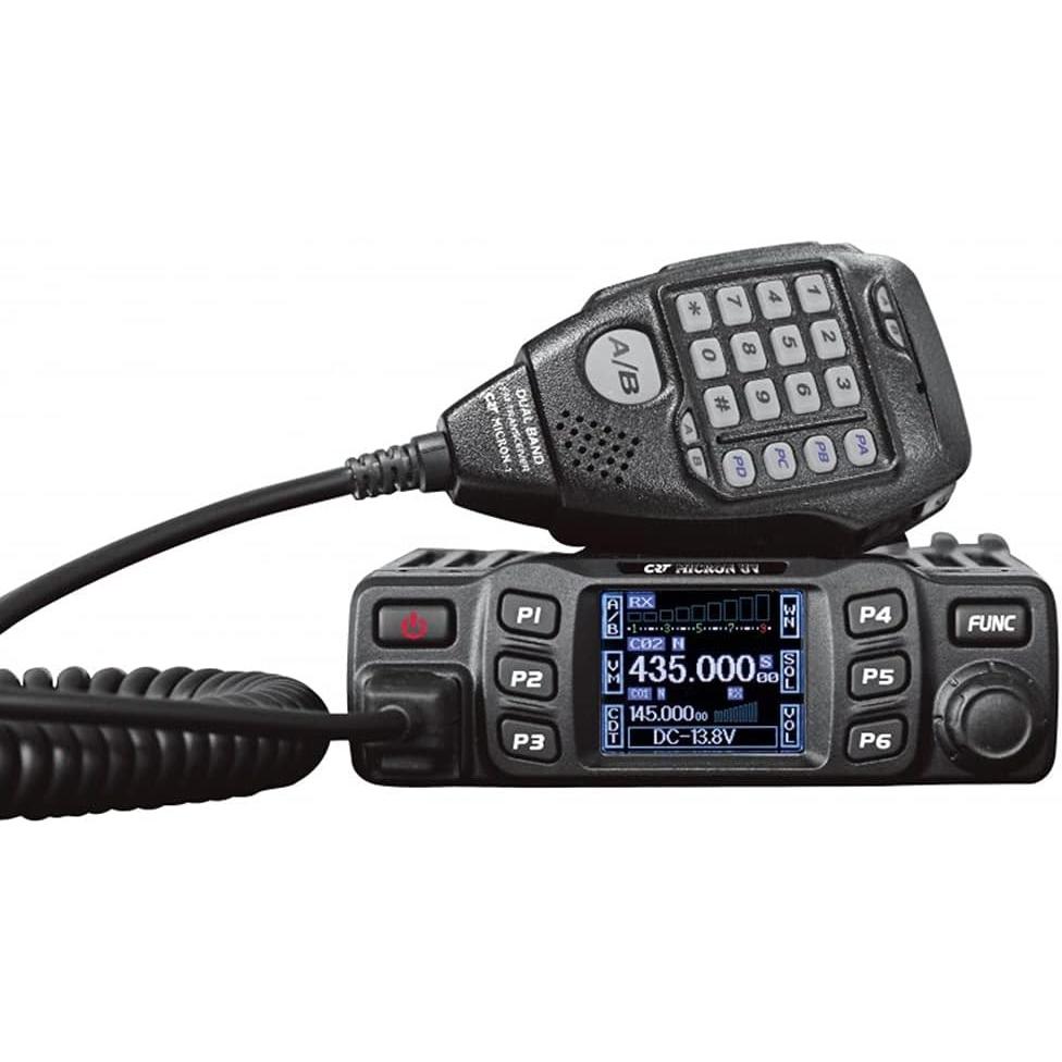 CRT Alpha Radio VHF/UHF CRT MICRON UV Dualband 144-146 MHz - 430-440 MHz, 13,8 V DC, DTMF, Dual Watch, TOT, Sc (MICRON UV)