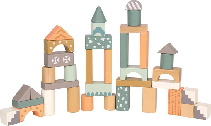 Image du produit Spielba Briques en bois 100 pièces