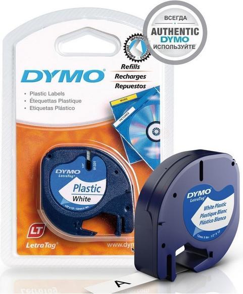 Productafbeelding Dymo S0721660 Kunststofband (1.20 cm, Wit)