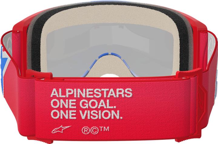 Produktbild Alpinestars Goggle Vision 5 Corp Red/Wht