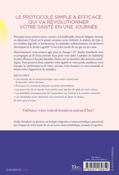 Produktbild Votre santé optimisée (Französisch, Steinbach Emilie, 2025)