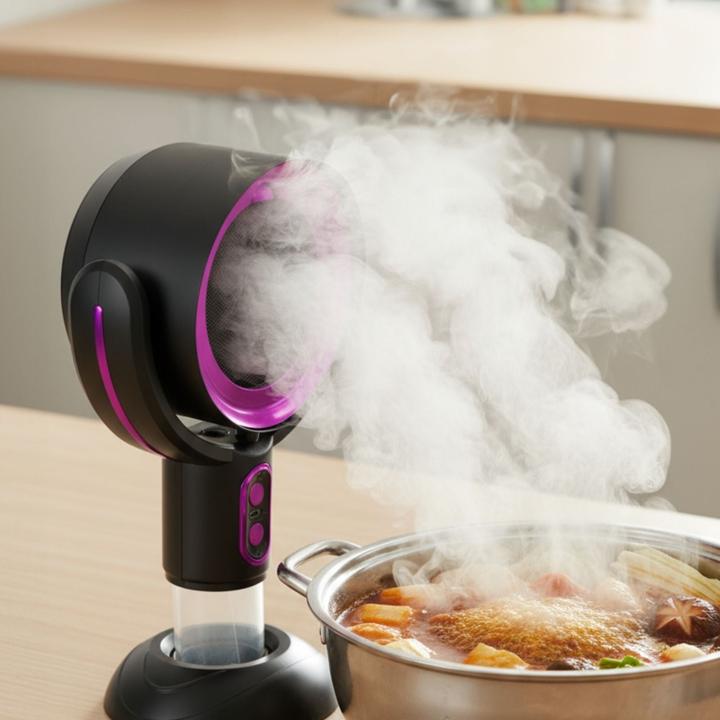 Produktbild Hermex Luftreiniger für den Tisch USB-Rauchabzug Rauchfilter Ölfilter