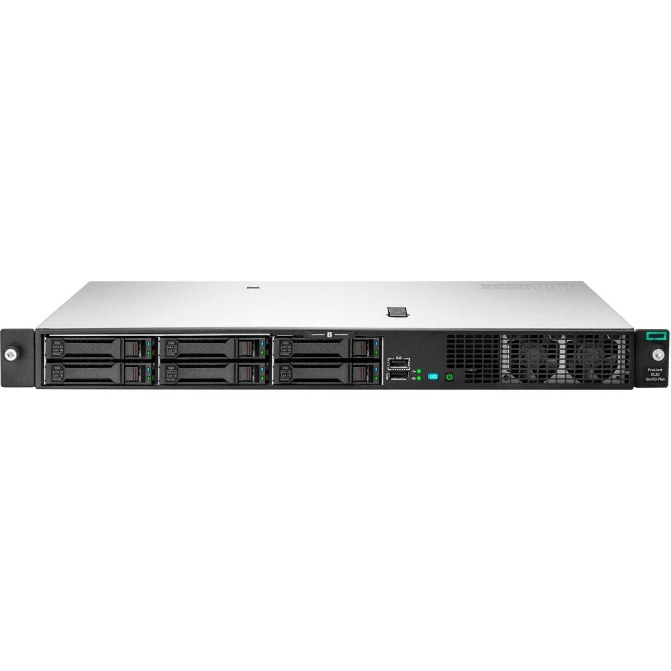 HPE DL20 Gen10+E-2314 1P 4SFF Svr (Intel Xeon E-2314, 16 GB, Rack Server), Server