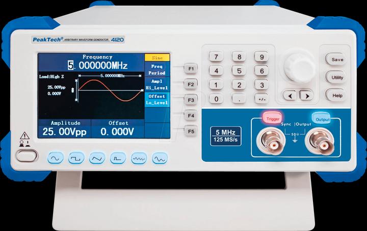 Peaktech P 4120 Arbitrary signal generator (Oscilloscope)