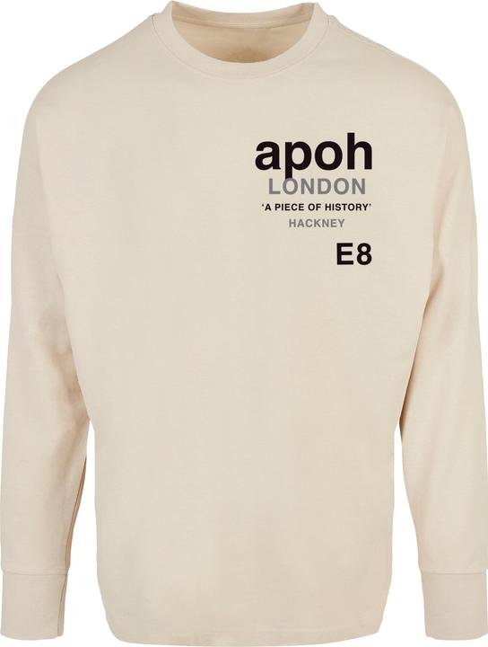 Produktbild Merchcode APOH - Hackney Slogan Oversized Longsleeve - 197653 (L)