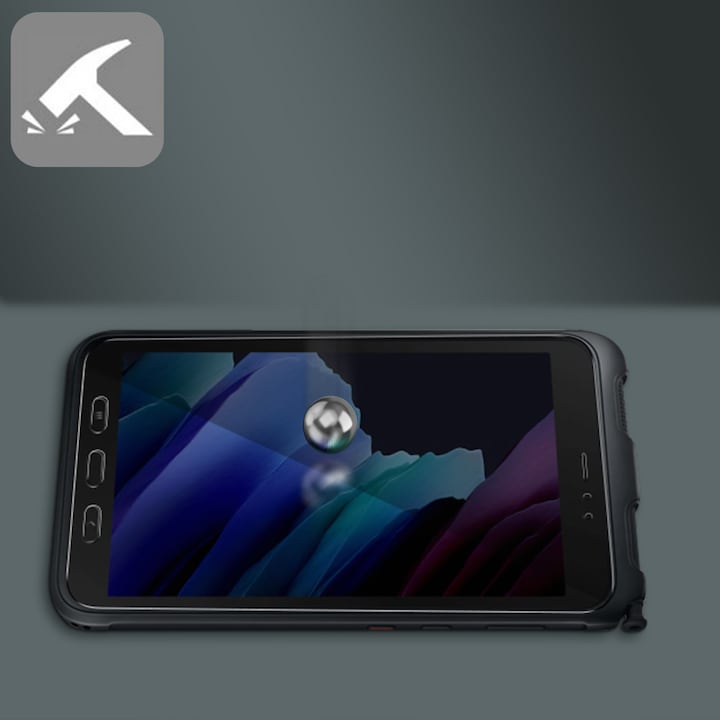 Actual product image 4smarts Second Glass 2.5D (1 Piece, Galaxy Tab Active 3 8.0 (2020))