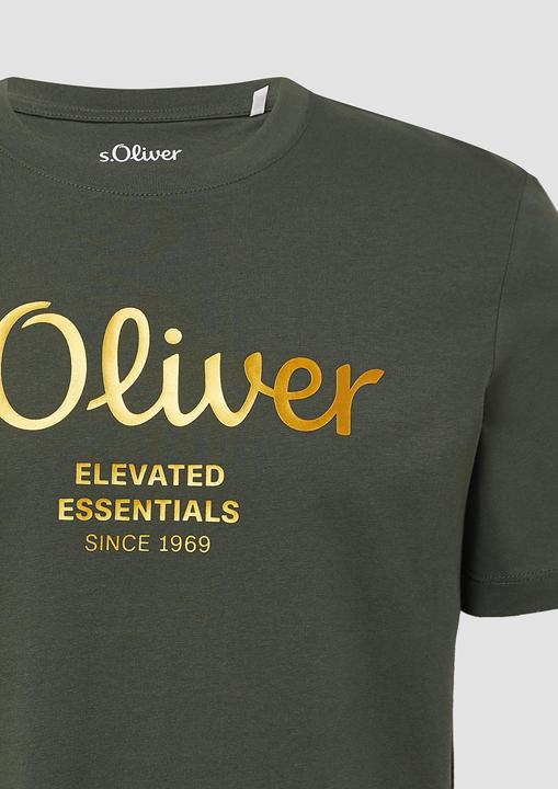 Produktbild S.Oliver T-Shirt T-Shirt mit Logo-Print (XXL)