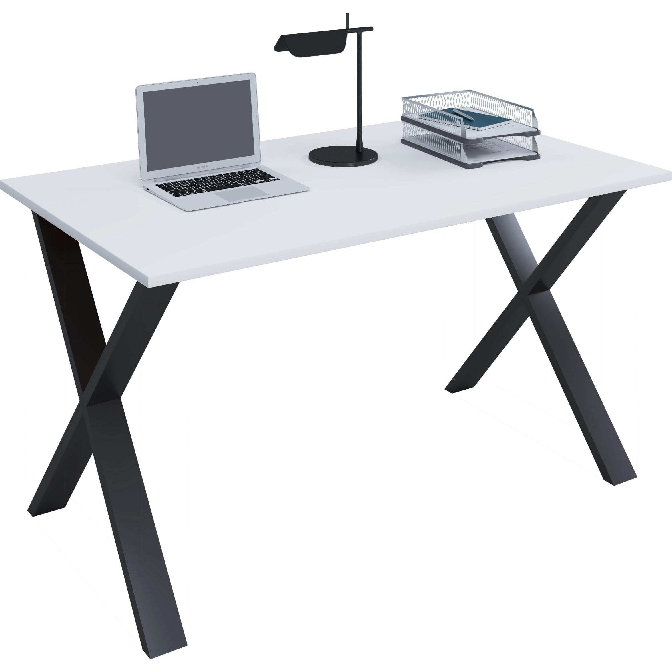 Thumbnail - VCM, Schreibtisch, Premium Büromöbel Schreibtisch Lona X Schwarz (110 x 50 x 76 cm)