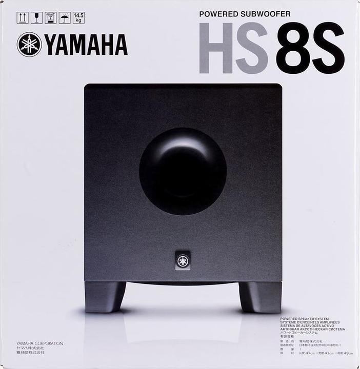 Immagine prodotto Yamaha Hs8s (Subwoofer attivo, 1 pz., 1x 150 W)
