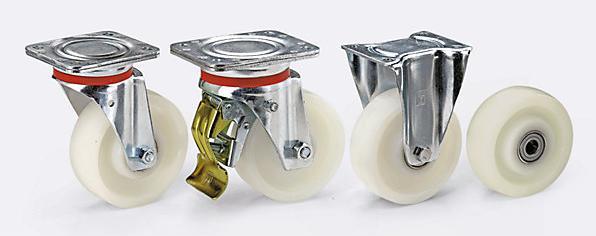 Produktbild Wicke Polyamid-Rad, Stahlblech-Gehäuse