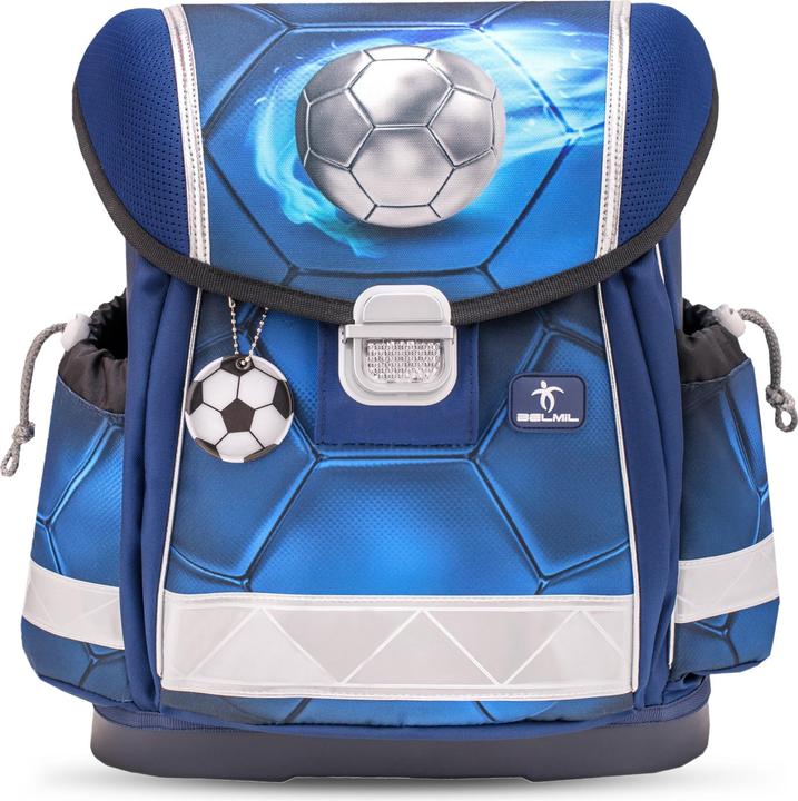Actual product image Belmil CLASSY Schulrucksack-Set Football 4 (19 l)