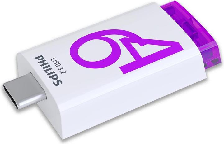 Image du produit Philips USB 3.2 64 Go Click Series Gen 1 USB-C (64 Go, USB-C)