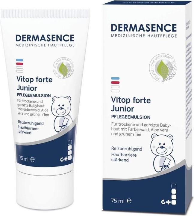 Actual product image Dermasence Vitop forte Junior (Body cream, 75 ml)