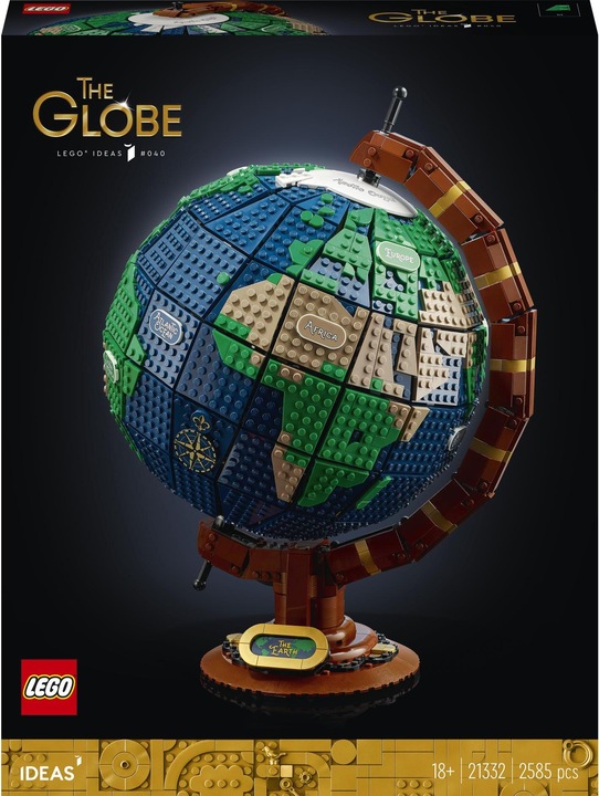 Produktbild LEGO Globus (21332, LEGO Ideas, LEGO Seltene Sets)