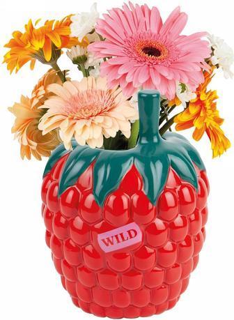 Produktbild Doiy Farmers' Market, Raspberry, Vase (1 x, 14.5 x 14.5 x 20 cm)