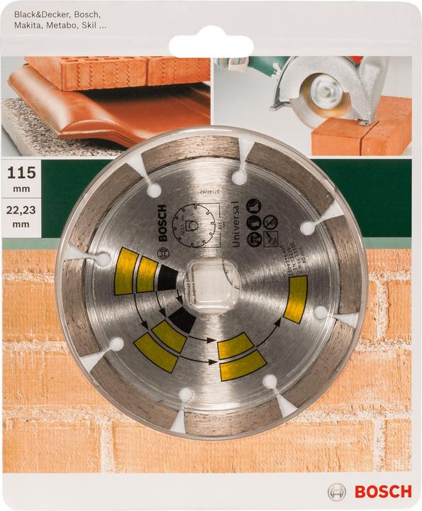 Immagine prodotto Bosch Professional Zubehör Lama da taglio diamantata Universal