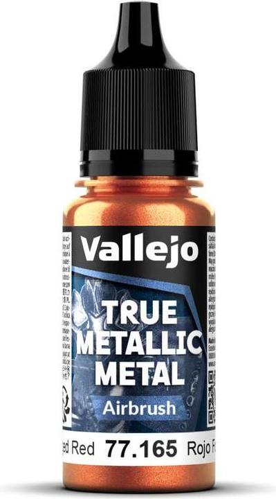 Wittmax True Metallic Airbrush Forged Red 18ml