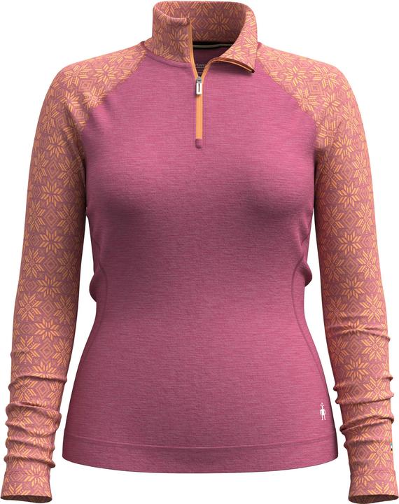 Smartwool Maglia donna Classic Thermal Merino Base Layer 1/4 Zip in scatola