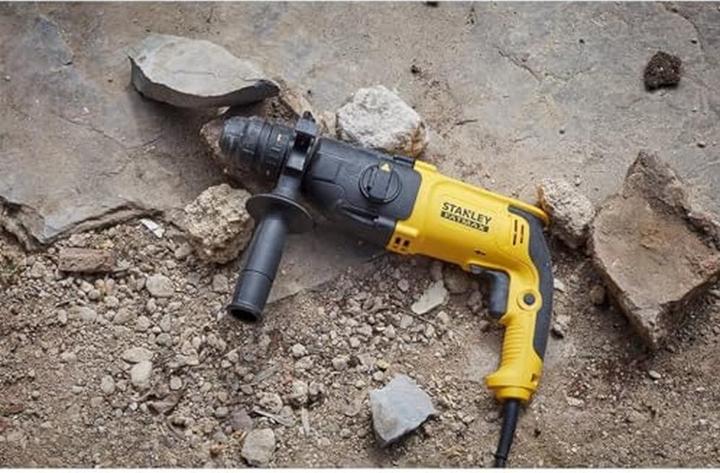 Actual product image Stanley ST HAMMER SDS + 800 W 2.4 J INTERCHANGEABLE HANDLE SFMEH210K
