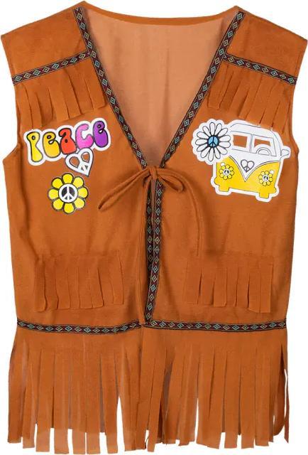 Actual product image Boland Hippie vest 'peace (M, L)