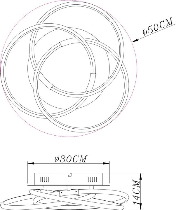 Produktbild Globo Barna (2100 lm)