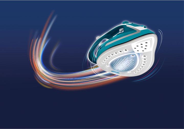 Actual product image Tefal TEF FV5737 Steam Iron E.P (2500 W, 220 g/min)