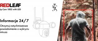 Image du produit Redleaf Caméra IP Cam 1002 z lampą LED (1920 x 1080 Pixels)