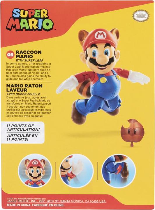 Image du produit Jakks Pacific Racoon Mario - Figurine