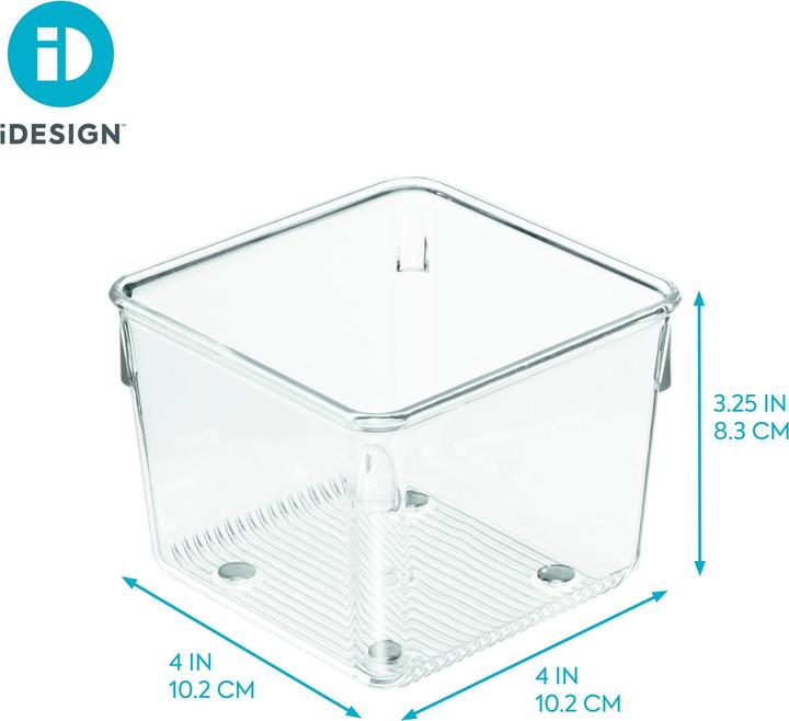 Produktbild iDesign Behälter für Schubladen (10 cm, 6x)