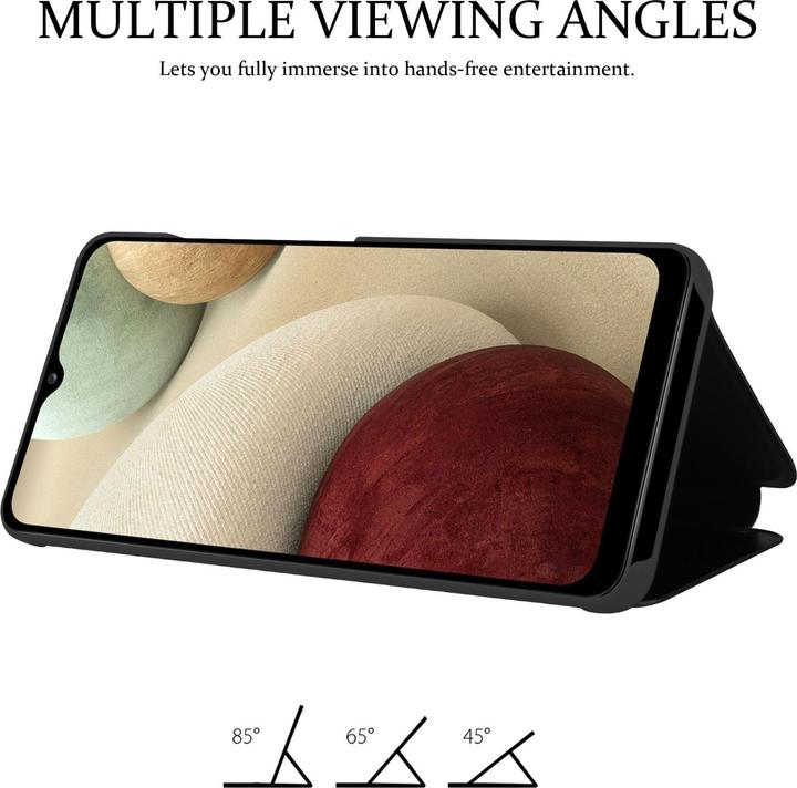 Image du produit Cadorabo Smart View Miroir Book Housse pour Samsung Galaxy A12 / M12 (Samsung Galaxy A12, Samsung Galaxy M12)