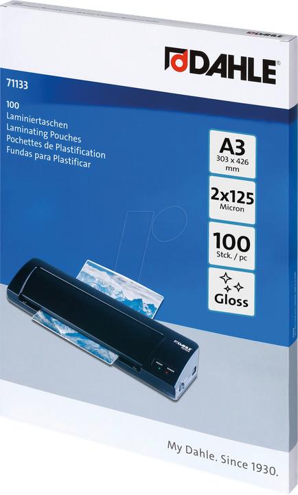 Produktbild Schneider Laminierfolien A3 (A3, 100 Stk., 125 µm)