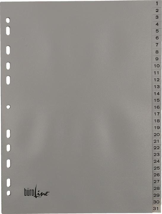 Image du produit BüroLine Intercalaire PP gris A4