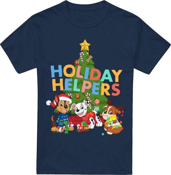 Produktbild Paw Patrol Holiday Helpers TShirt weihnachtliches Design (4XL)