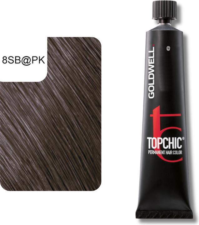 Image du produit Goldwell Topchic Elumenated (8SBPK argenté blond éluminé brun cuivré)