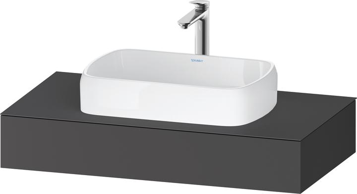 Produktbild Duravit Qatego Konsole, 1000x550x170mm, mit Ausschnitt mittig