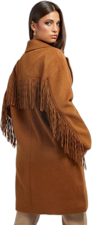 Actual product image Guess Martine Wool Blend Jacket with Classic Lapels and Button Front