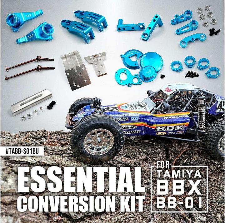 Actual product image Yeah Racing Aluminium Upgrade Set Tamiya BBX (BB-01)