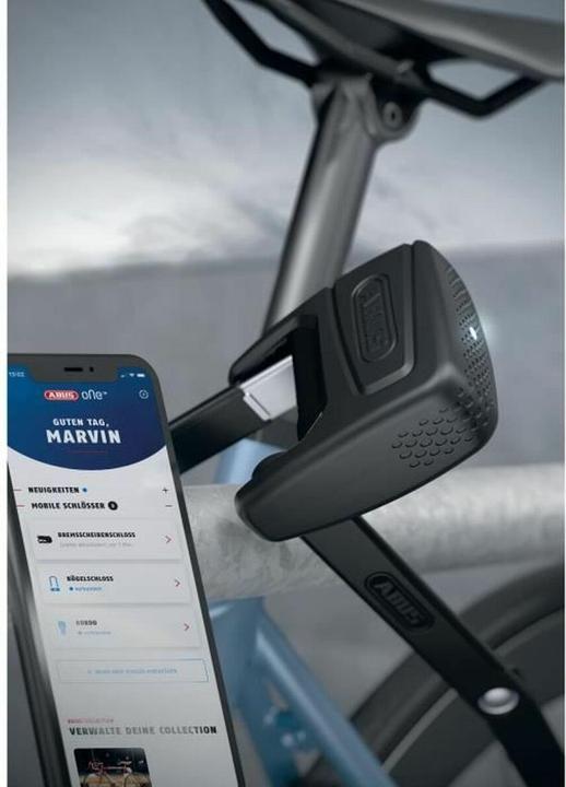 Actual product image Abus Bordo 6000A/120 BK SH RC SmartX (120 cm)