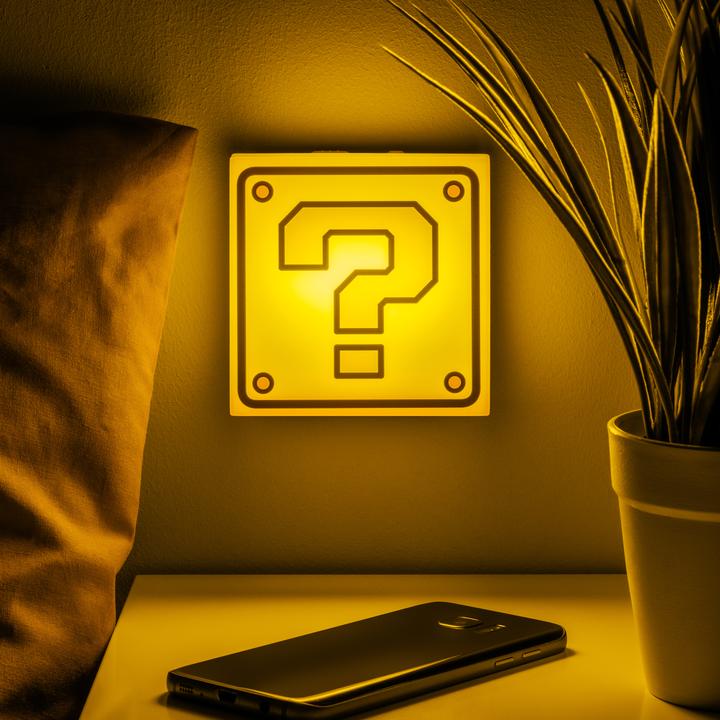Productafbeelding Paladone Products SUPER MARIO - Bloc Question - Lamp de nuit