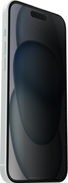 Produktbild OtterBox Premium Pro Glass Privacy Screen Protector (1 Stk., Apple iPhone 15 Plus)