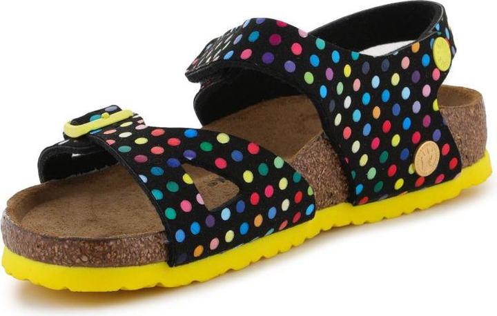 Actual product image Birkenstock Colorado Rivet Logo Digital Dots Schwarze Jr Sandalen (33)