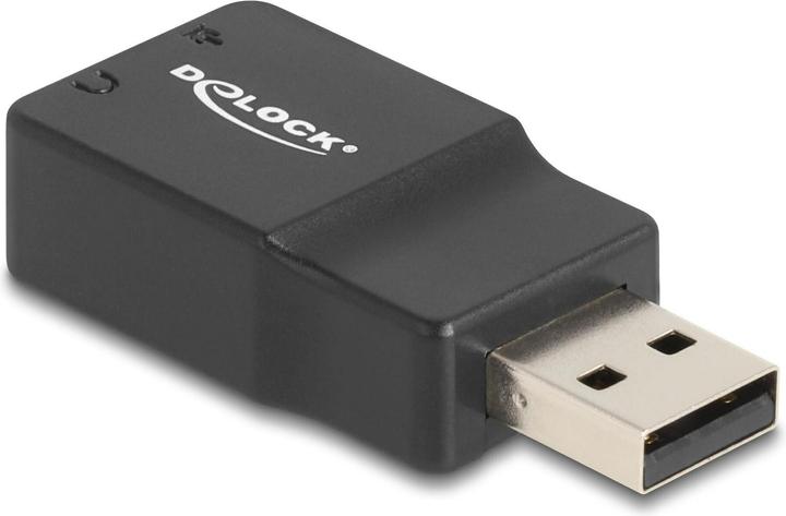 Delock External USB sound card with USB-A plug to 2 x 3.5 (USB)