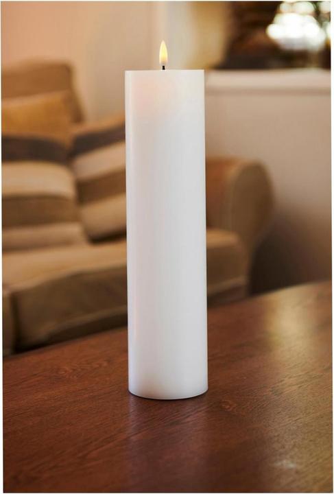 Immagine prodotto Sirius Candela LED Sille Exclusive 7,5 cm x 30 cm, bianco (1 x)