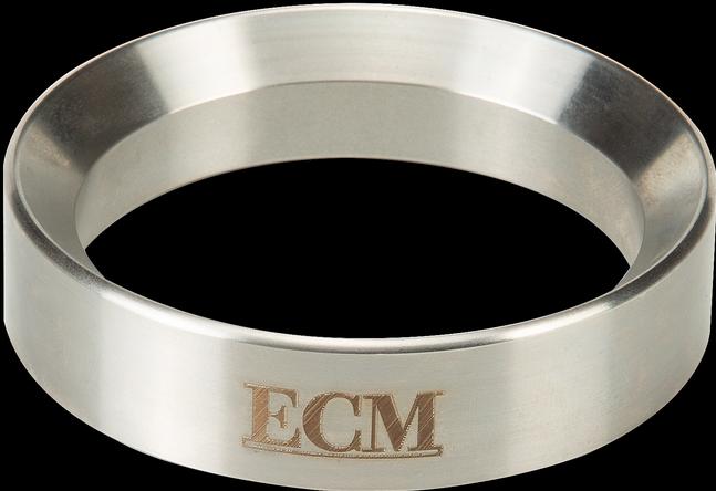 Actual product image ECM Funnel Stainless Steel for Coffee Grinds