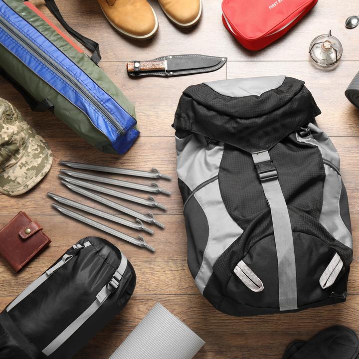 Actual product image Relaxdays 20x tent pegs